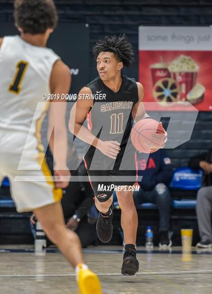 Thumbnail 3 in Salesian College Preparatory vs. Bishop O'Dowd (MaxPreps MLK Classic) photogallery.