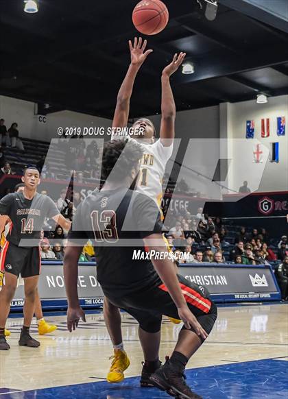 Thumbnail 3 in Salesian College Preparatory vs. Bishop O'Dowd (MaxPreps MLK Classic) photogallery.