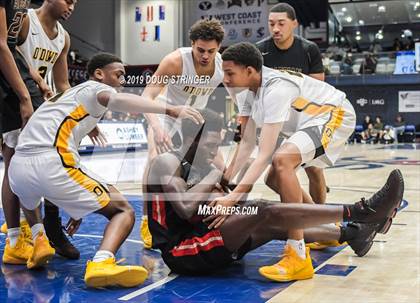 Thumbnail 1 in Salesian College Preparatory vs. Bishop O'Dowd (MaxPreps MLK Classic) photogallery.