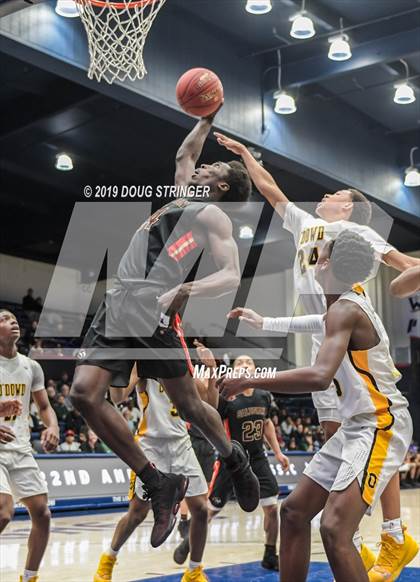 Thumbnail 3 in Salesian College Preparatory vs. Bishop O'Dowd (MaxPreps MLK Classic) photogallery.