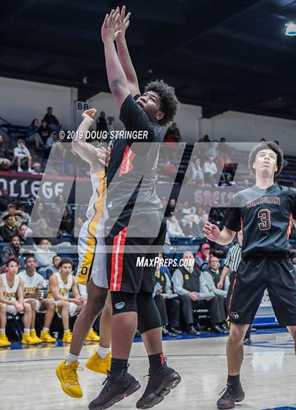 Thumbnail 2 in Salesian College Preparatory vs. Bishop O'Dowd (MaxPreps MLK Classic) photogallery.