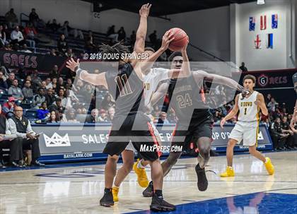 Thumbnail 1 in Salesian College Preparatory vs. Bishop O'Dowd (MaxPreps MLK Classic) photogallery.
