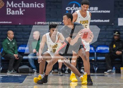 Thumbnail 2 in Salesian College Preparatory vs. Bishop O'Dowd (MaxPreps MLK Classic) photogallery.