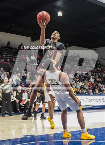 Thumbnail 1 in Salesian College Preparatory vs. Bishop O'Dowd (MaxPreps MLK Classic) photogallery.
