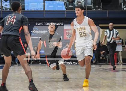 Thumbnail 1 in Salesian College Preparatory vs. Bishop O'Dowd (MaxPreps MLK Classic) photogallery.