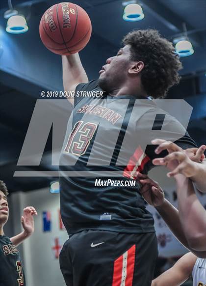 Thumbnail 2 in Salesian College Preparatory vs. Bishop O'Dowd (MaxPreps MLK Classic) photogallery.