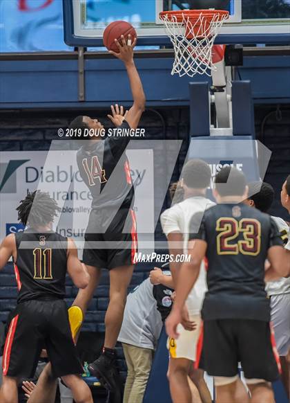 Thumbnail 1 in Salesian College Preparatory vs. Bishop O'Dowd (MaxPreps MLK Classic) photogallery.