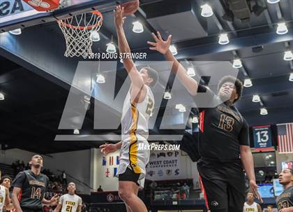 Thumbnail 1 in Salesian College Preparatory vs. Bishop O'Dowd (MaxPreps MLK Classic) photogallery.