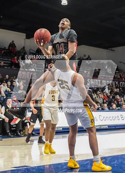 Thumbnail 3 in Salesian College Preparatory vs. Bishop O'Dowd (MaxPreps MLK Classic) photogallery.