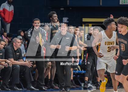Thumbnail 1 in Salesian College Preparatory vs. Bishop O'Dowd (MaxPreps MLK Classic) photogallery.