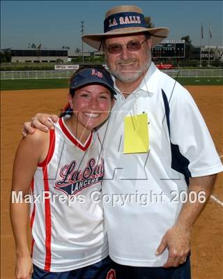 Thumbnail 2 in Murrieta Calvary Chapel vs. La Salle (D6 Section Final) photogallery.
