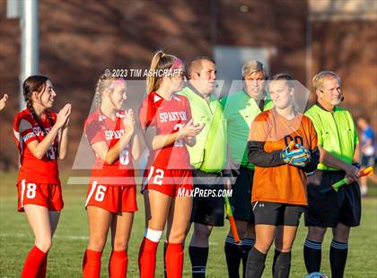 Thumbnail 1 in Lawrenceburg @ Connersville (IHSAA 2A Regional Semifinal) photogallery.