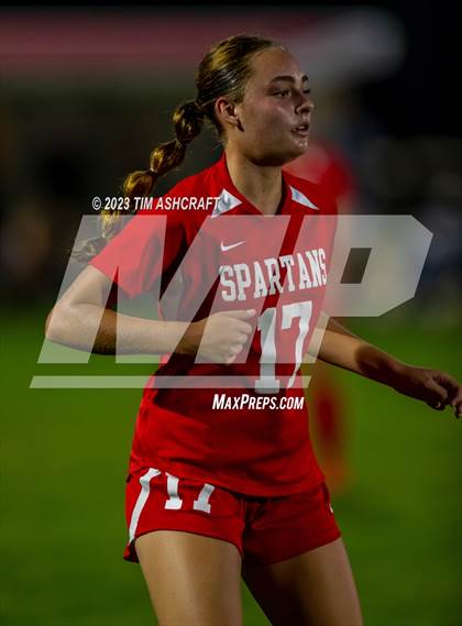 Thumbnail 2 in Lawrenceburg @ Connersville (IHSAA 2A Regional Semifinal) photogallery.