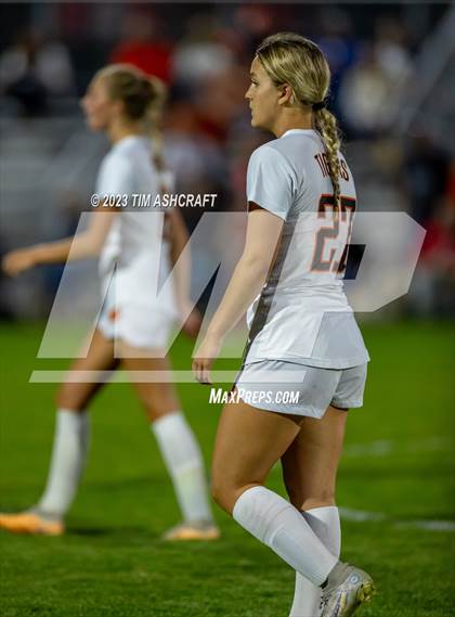 Thumbnail 2 in Lawrenceburg @ Connersville (IHSAA 2A Regional Semifinal) photogallery.