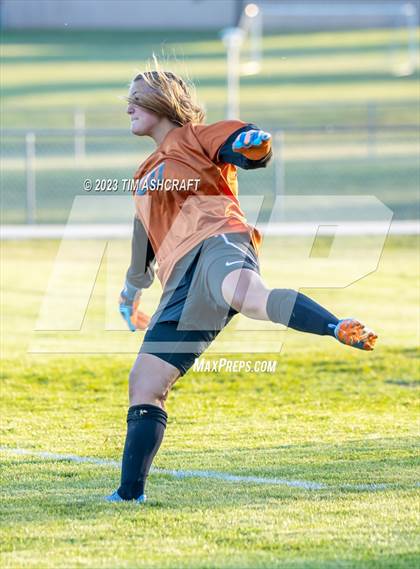 Thumbnail 2 in Lawrenceburg @ Connersville (IHSAA 2A Regional Semifinal) photogallery.