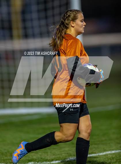 Thumbnail 2 in Lawrenceburg @ Connersville (IHSAA 2A Regional Semifinal) photogallery.