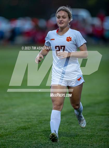 Thumbnail 3 in Lawrenceburg @ Connersville (IHSAA 2A Regional Semifinal) photogallery.