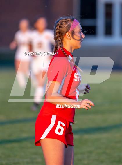 Thumbnail 3 in Lawrenceburg @ Connersville (IHSAA 2A Regional Semifinal) photogallery.