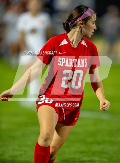 Thumbnail 2 in Lawrenceburg @ Connersville (IHSAA 2A Regional Semifinal) photogallery.