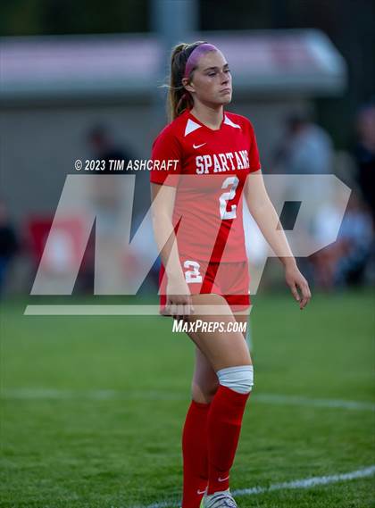 Thumbnail 1 in Lawrenceburg @ Connersville (IHSAA 2A Regional Semifinal) photogallery.