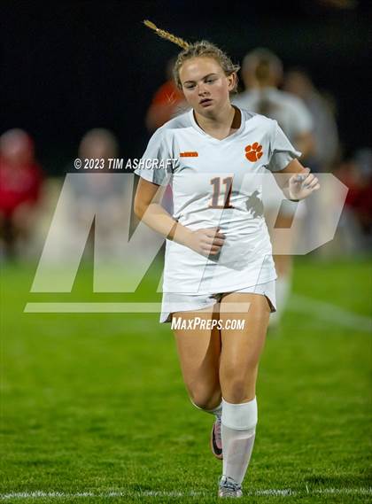 Thumbnail 3 in Lawrenceburg @ Connersville (IHSAA 2A Regional Semifinal) photogallery.