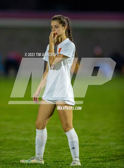 Thumbnail 3 in Lawrenceburg @ Connersville (IHSAA 2A Regional Semifinal) photogallery.