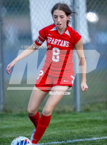 Thumbnail 2 in Lawrenceburg @ Connersville (IHSAA 2A Regional Semifinal) photogallery.