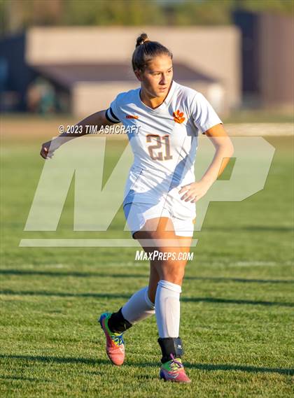 Thumbnail 3 in Lawrenceburg @ Connersville (IHSAA 2A Regional Semifinal) photogallery.
