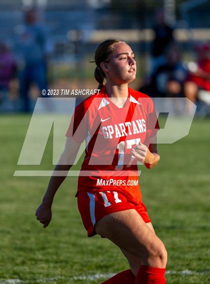 Thumbnail 3 in Lawrenceburg @ Connersville (IHSAA 2A Regional Semifinal) photogallery.
