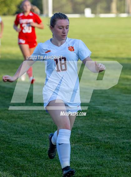 Thumbnail 3 in Lawrenceburg @ Connersville (IHSAA 2A Regional Semifinal) photogallery.