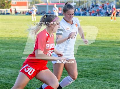 Thumbnail 3 in Lawrenceburg @ Connersville (IHSAA 2A Regional Semifinal) photogallery.