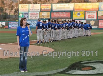 Thumbnail 3 in Dana Hills vs. Mater Dei (CIF-SS D1 Final) photogallery.