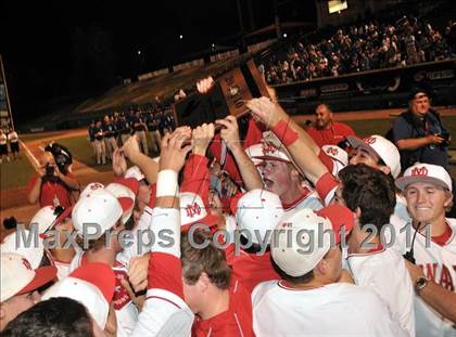 Thumbnail 3 in Dana Hills vs. Mater Dei (CIF-SS D1 Final) photogallery.