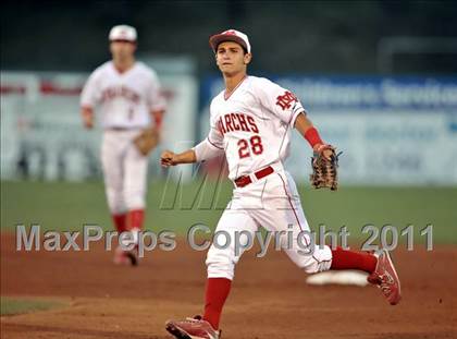 Thumbnail 3 in Dana Hills vs. Mater Dei (CIF-SS D1 Final) photogallery.