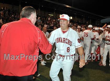 Thumbnail 3 in Dana Hills vs. Mater Dei (CIF-SS D1 Final) photogallery.