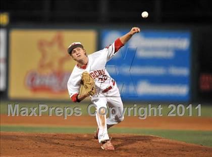 Thumbnail 1 in Dana Hills vs. Mater Dei (CIF-SS D1 Final) photogallery.