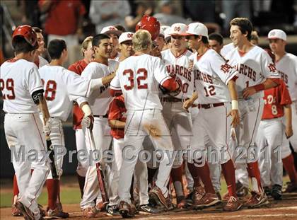Thumbnail 2 in Dana Hills vs. Mater Dei (CIF-SS D1 Final) photogallery.