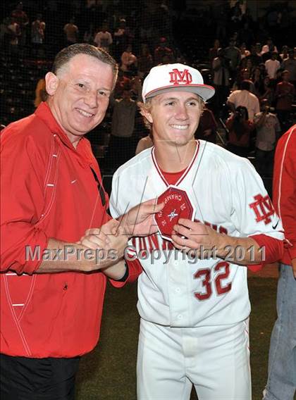 Thumbnail 2 in Dana Hills vs. Mater Dei (CIF-SS D1 Final) photogallery.