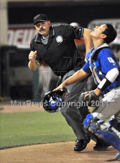 Thumbnail 1 in Dana Hills vs. Mater Dei (CIF-SS D1 Final) photogallery.