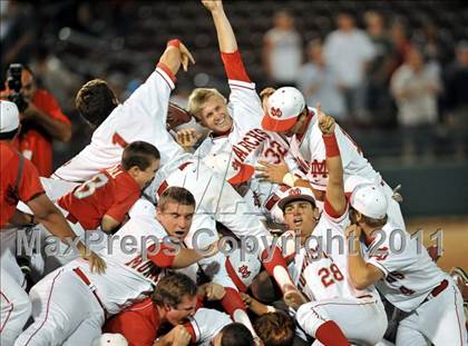 Thumbnail 3 in Dana Hills vs. Mater Dei (CIF-SS D1 Final) photogallery.