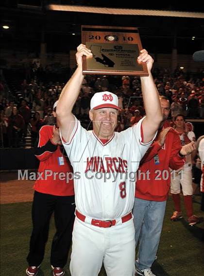 Thumbnail 2 in Dana Hills vs. Mater Dei (CIF-SS D1 Final) photogallery.