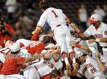 Thumbnail 2 in Dana Hills vs. Mater Dei (CIF-SS D1 Final) photogallery.
