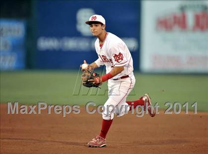 Thumbnail 2 in Dana Hills vs. Mater Dei (CIF-SS D1 Final) photogallery.