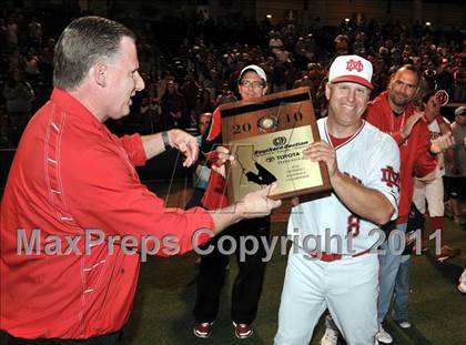 Thumbnail 2 in Dana Hills vs. Mater Dei (CIF-SS D1 Final) photogallery.
