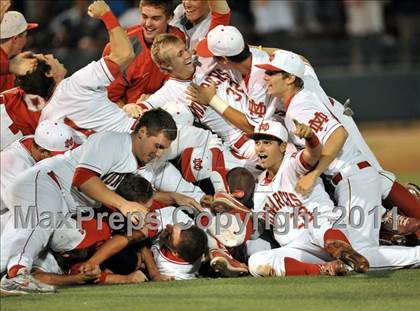 Thumbnail 2 in Dana Hills vs. Mater Dei (CIF-SS D1 Final) photogallery.