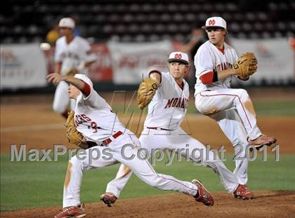 Thumbnail 2 in Dana Hills vs. Mater Dei (CIF-SS D1 Final) photogallery.