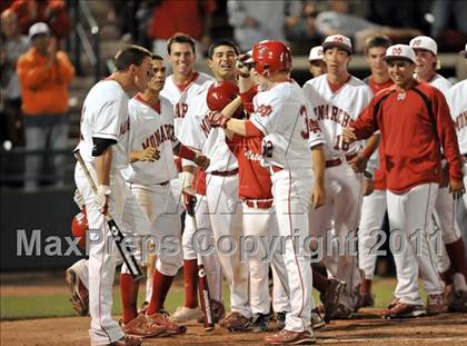 Thumbnail 2 in Dana Hills vs. Mater Dei (CIF-SS D1 Final) photogallery.
