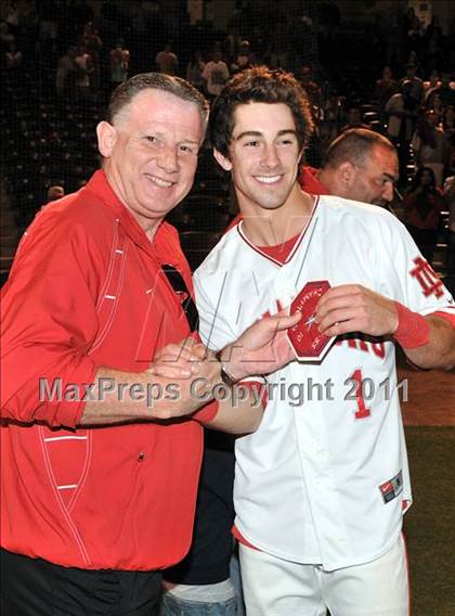 Thumbnail 3 in Dana Hills vs. Mater Dei (CIF-SS D1 Final) photogallery.