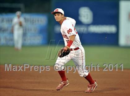 Thumbnail 3 in Dana Hills vs. Mater Dei (CIF-SS D1 Final) photogallery.