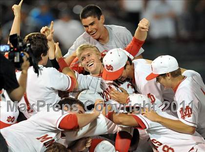 Thumbnail 3 in Dana Hills vs. Mater Dei (CIF-SS D1 Final) photogallery.